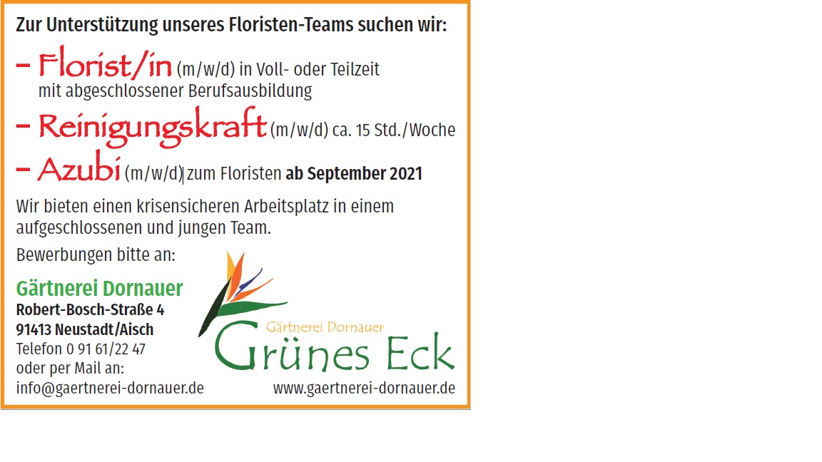 Du betrachtest gerade Aktuelle Stellenanzeigen