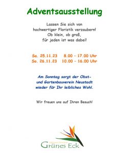 Mehr über den Artikel erfahren Alle Jahre wieder …